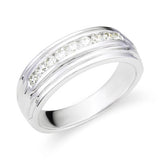 Mens Diamond Wedding Ring-119-02062