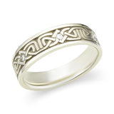 Narrow Labyrinth Pattern Ring-119-00753