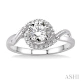 Semi-Mount Diamond Engagement Ring