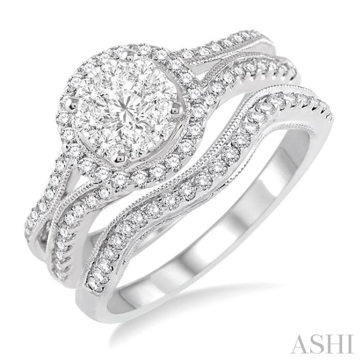 Lovebright Diamond Wedding Set