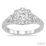 Semi-Mount Diamond Engagement Ring