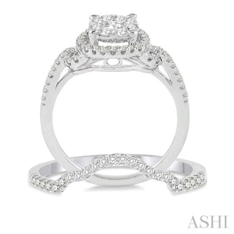 Lovebright Diamond Wedding Set