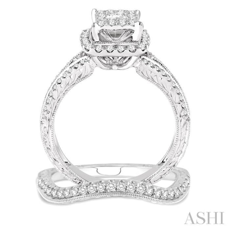 Lovebright Diamond Wedding Set