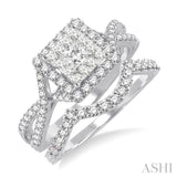 Lovebright Diamond Wedding Set