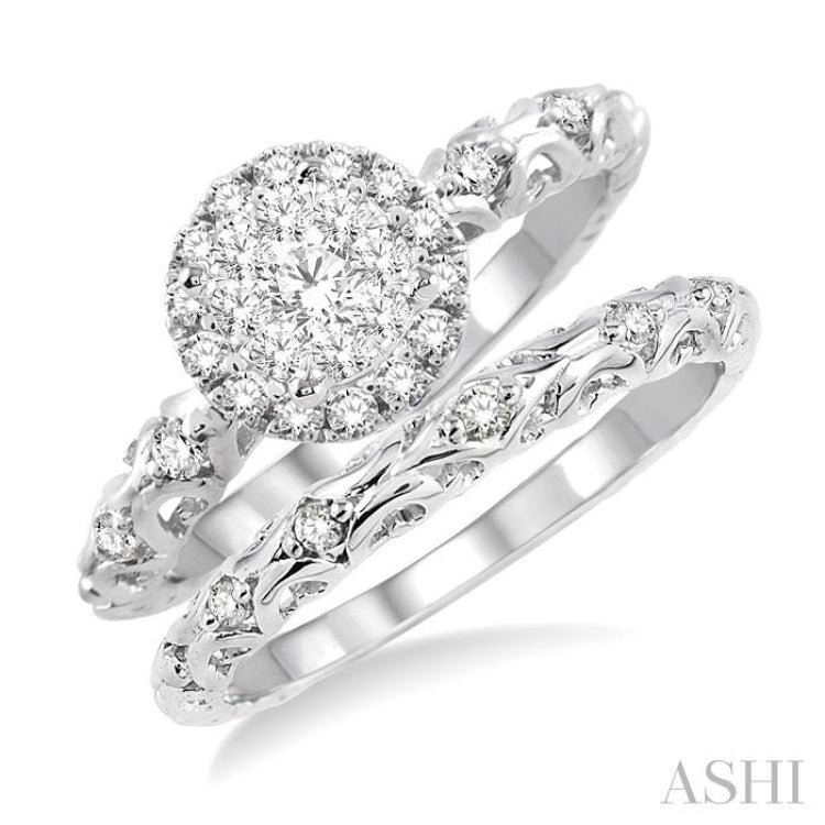 Lovebright Diamond Wedding Set