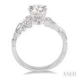 Semi-Mount Diamond Engagement Ring