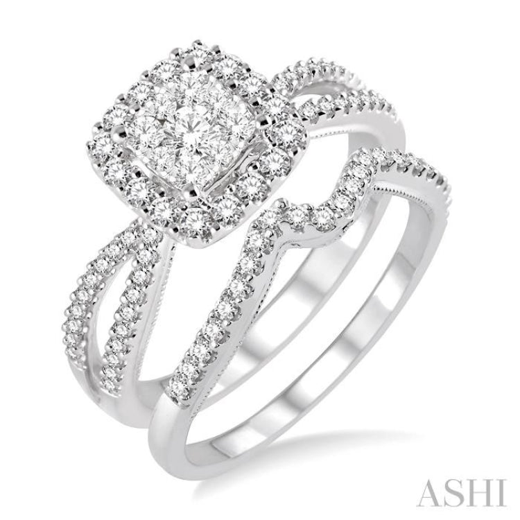 Lovebright Diamond Wedding Set