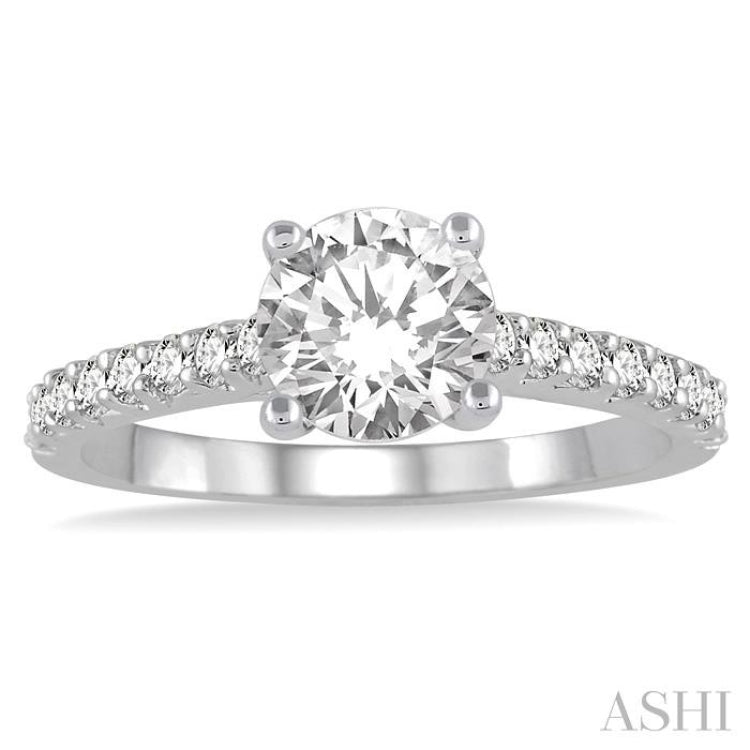 Semi-Mount Diamond Engagement Ring