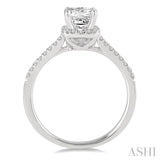 Semi-Mount Diamond Engagement Ring