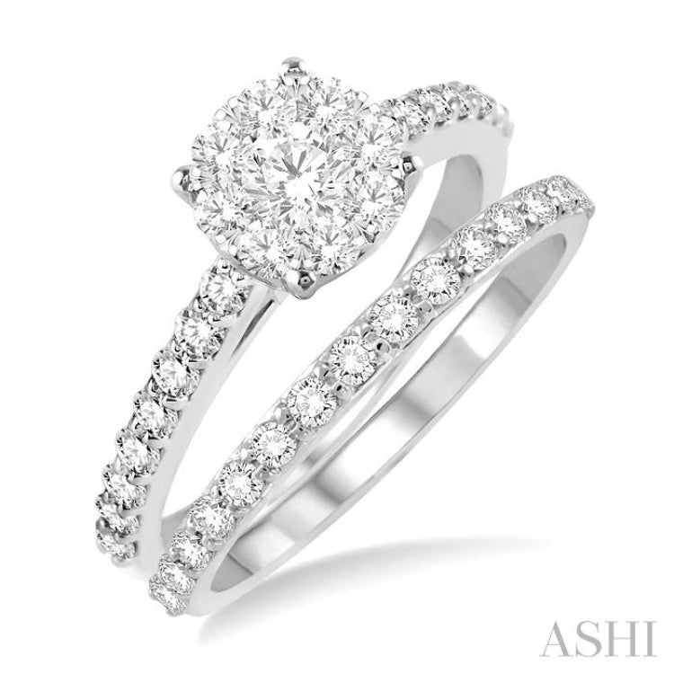 Lovebright Diamond Wedding Set