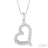 Heart Shape Diamond Fashion Pendant