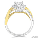 Pear Shape Lovebright Diamond Ring