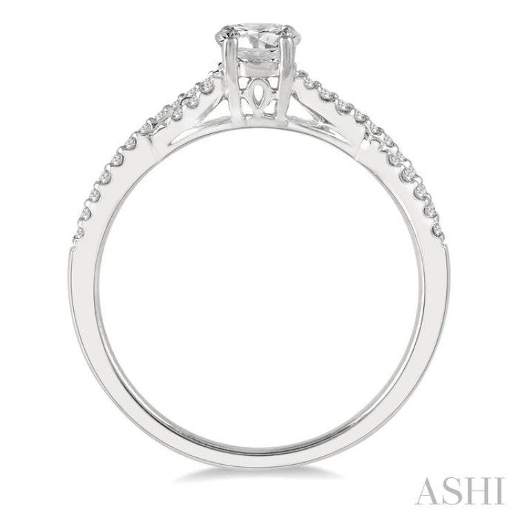 Semi-Mount Diamond Engagement Ring