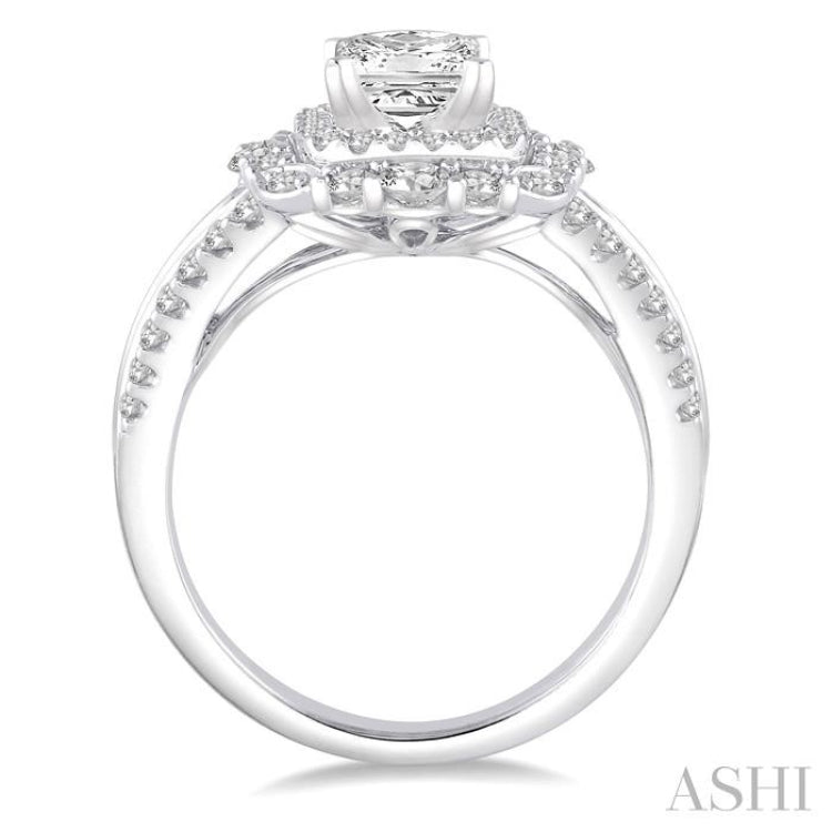 Semi-Mount Diamond Engagement Ring