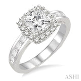 Semi-Mount Diamond Engagement Ring