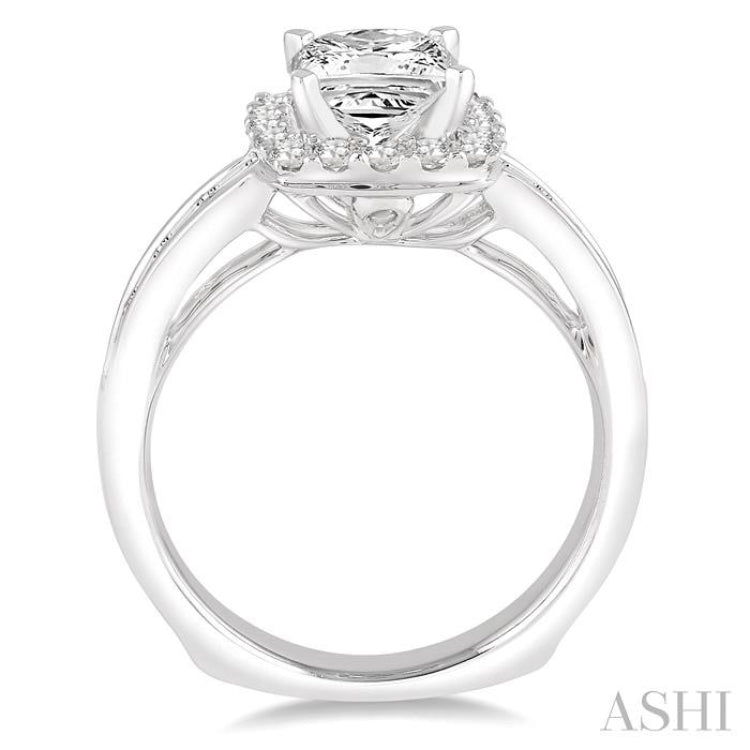 Semi-Mount Diamond Engagement Ring