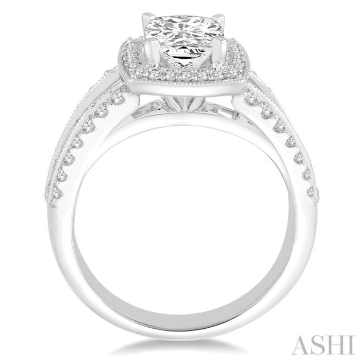 Semi-Mount Diamond Engagement Ring