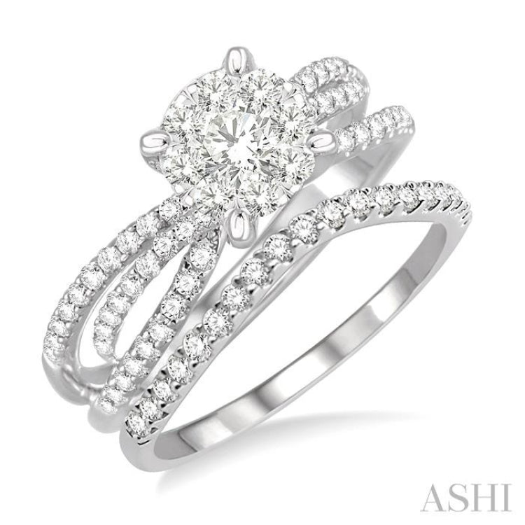 Lovebright Diamond Wedding Set