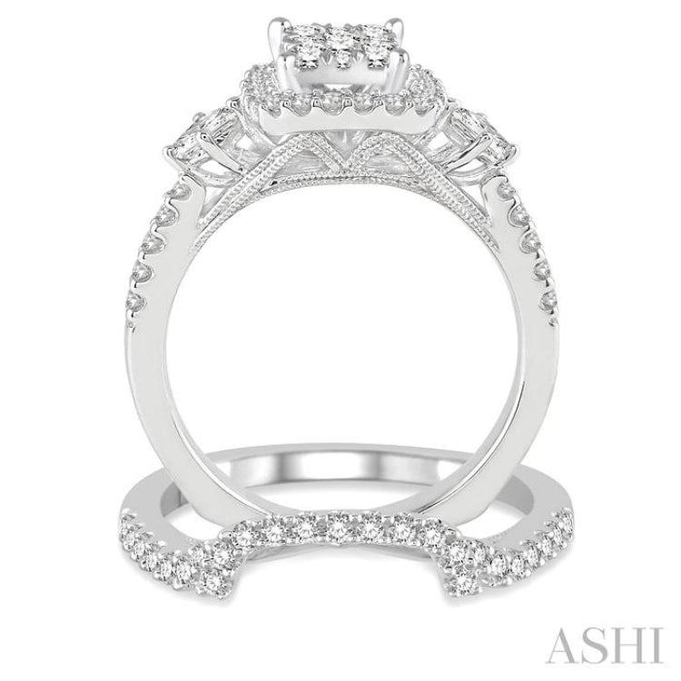 Lovebright Diamond Wedding Set