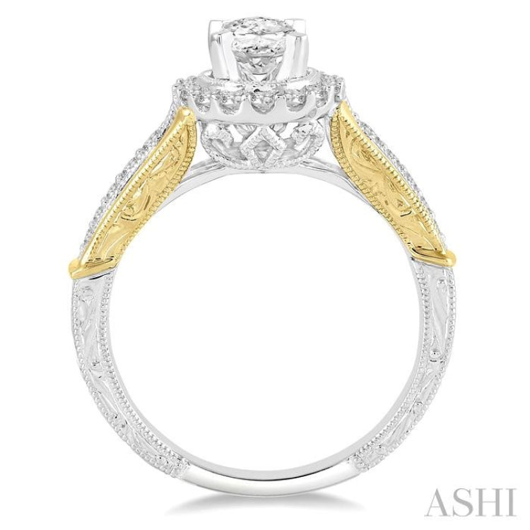 Oval Shape Diamond Engagement Ring