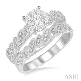 Lovebright Diamond Wedding Set