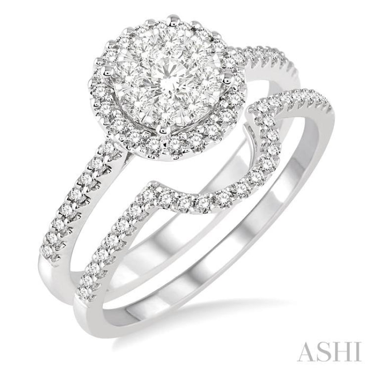 Lovebright Diamond Wedding Set