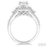 Oval Shape Diamond Engagement Ring