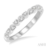 Stackable Diamond Wedding Band