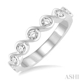 Stackable Diamond Wedding Band