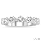 Stackable Diamond Wedding Band