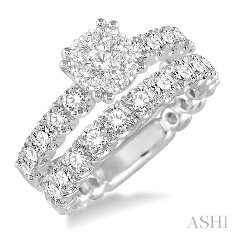 Lovebright Diamond Wedding Set