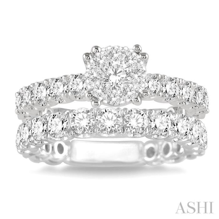 Lovebright Diamond Wedding Set