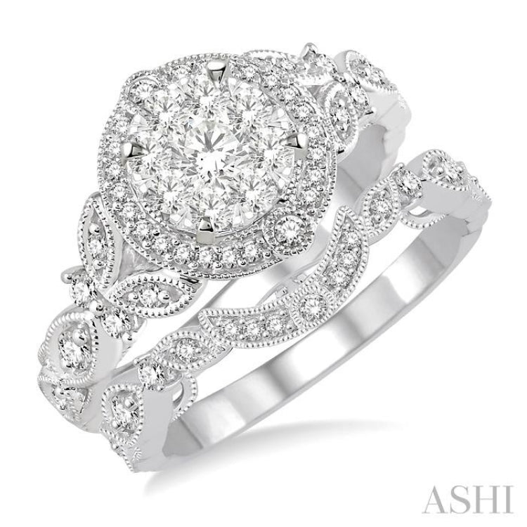 Lovebright Diamond Wedding Set