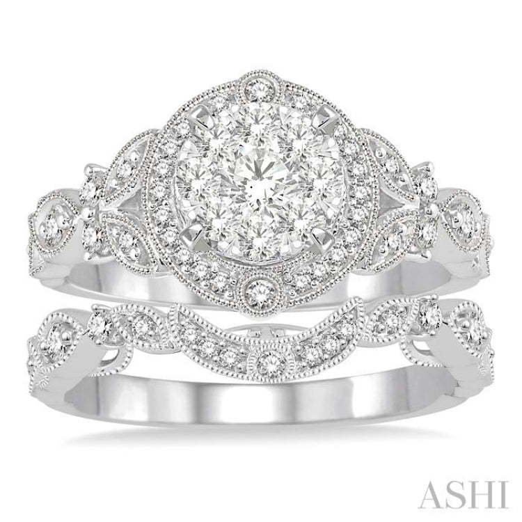 Lovebright Diamond Wedding Set