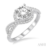 Semi-Mount Diamond Engagement Ring