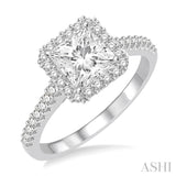 Semi-Mount Diamond Engagement Ring