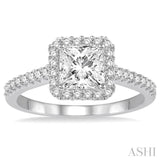 Semi-Mount Diamond Engagement Ring