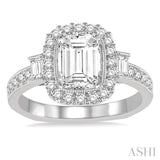 Semi-Mount Diamond Engagement Ring