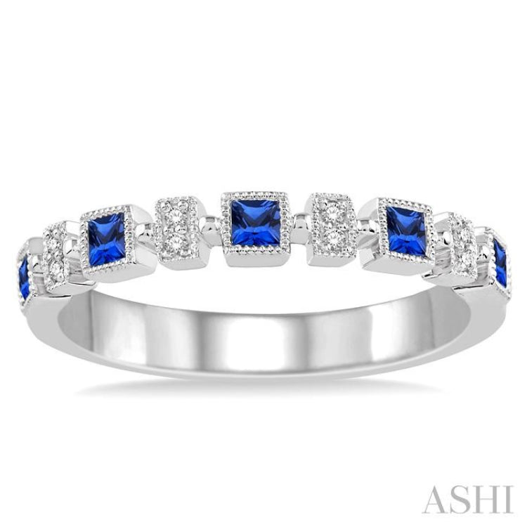 Gemstone & Diamond Band