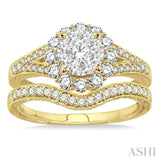 Lovebright Diamond Wedding Set