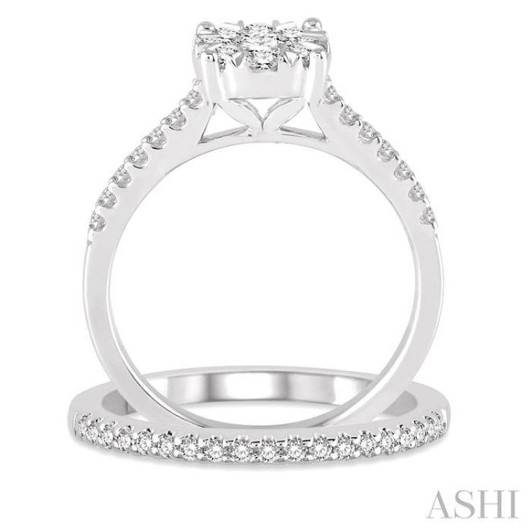 Lovebright Diamond Wedding Set