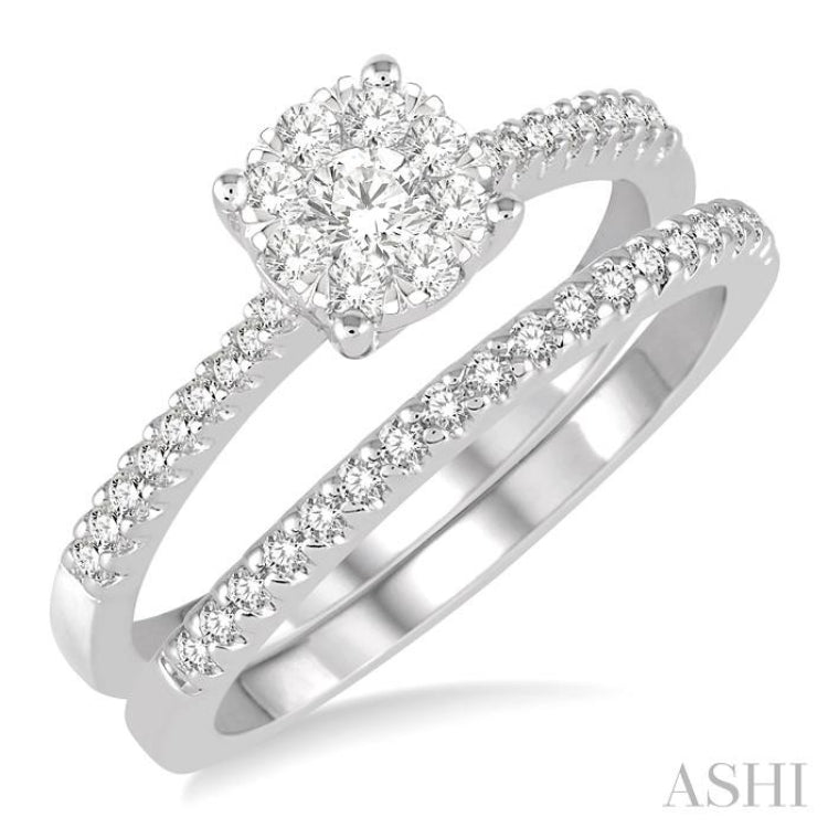 Lovebright Diamond Wedding Set