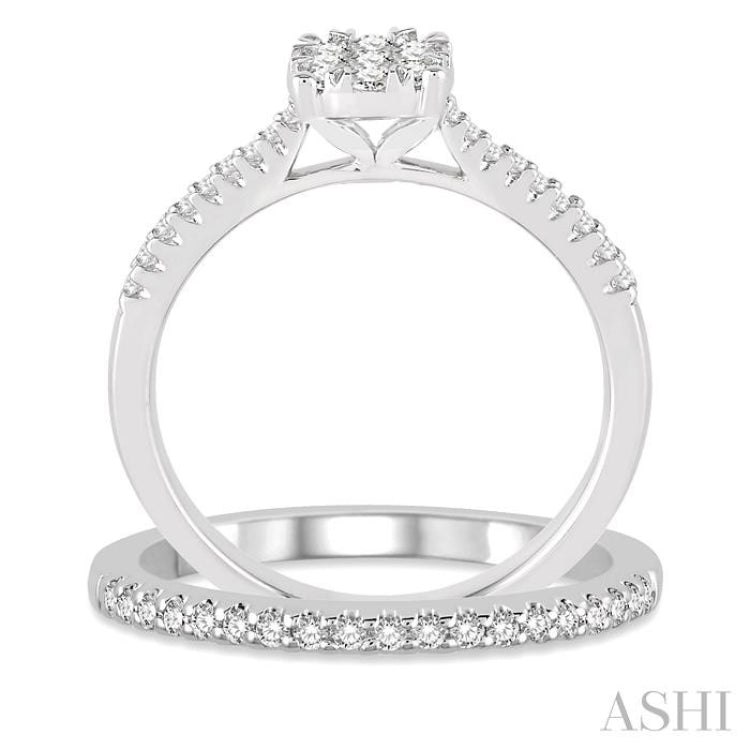 Lovebright Diamond Wedding Set