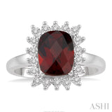 Gemstone & Diamond Ring