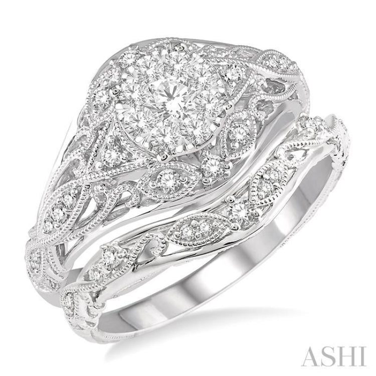 Lovebright Diamond Wedding Set