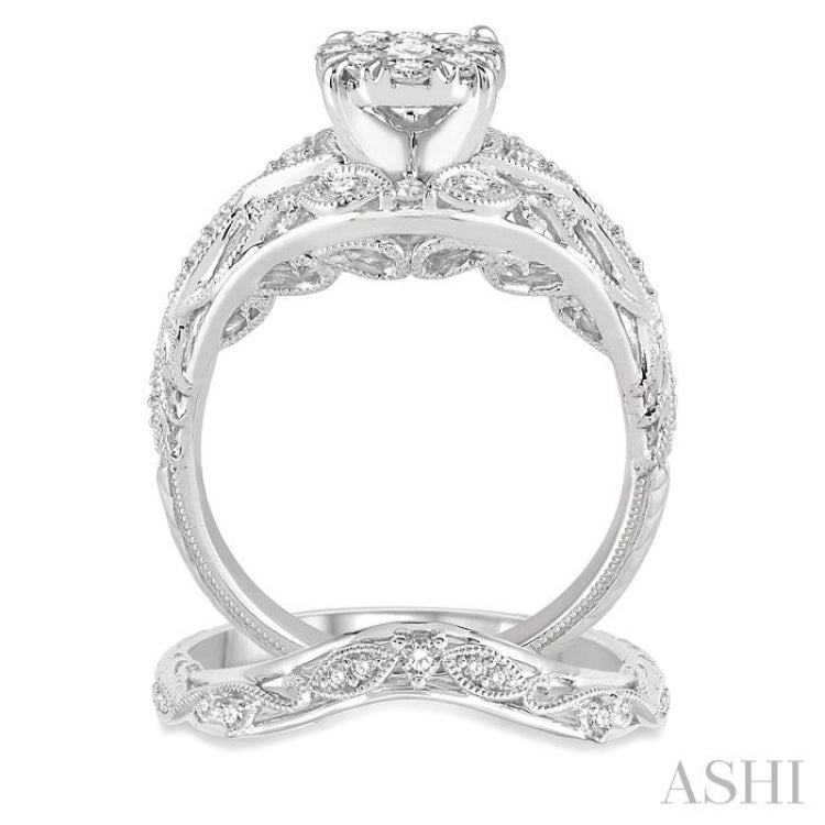 Lovebright Diamond Wedding Set