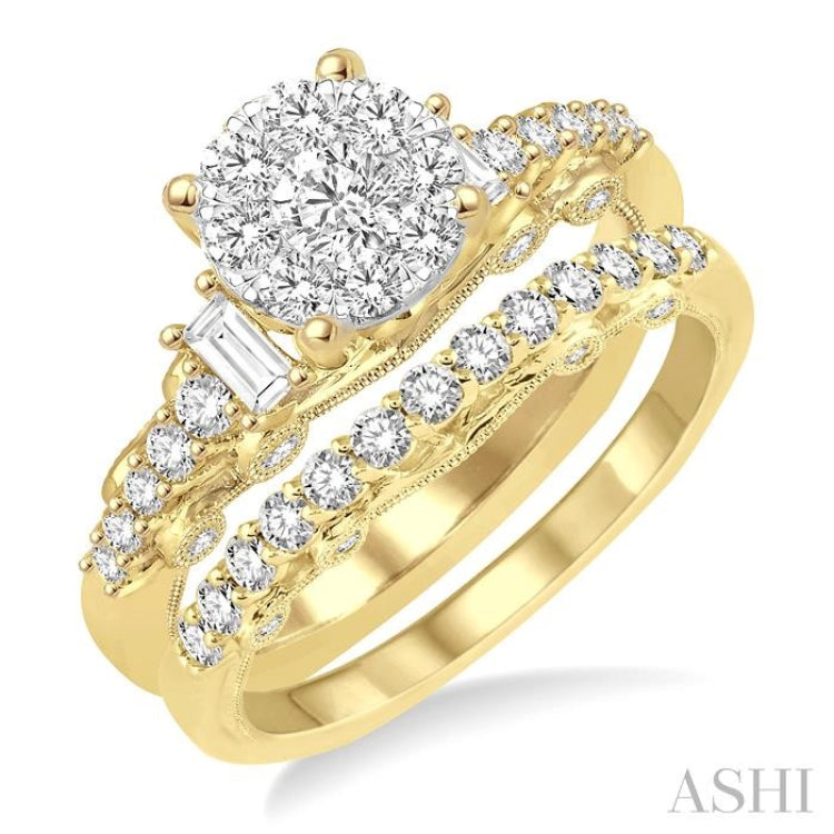 Lovebright Diamond Wedding Set