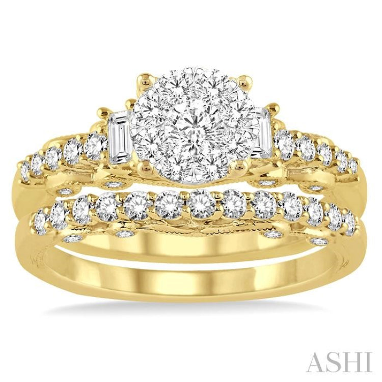 Lovebright Diamond Wedding Set