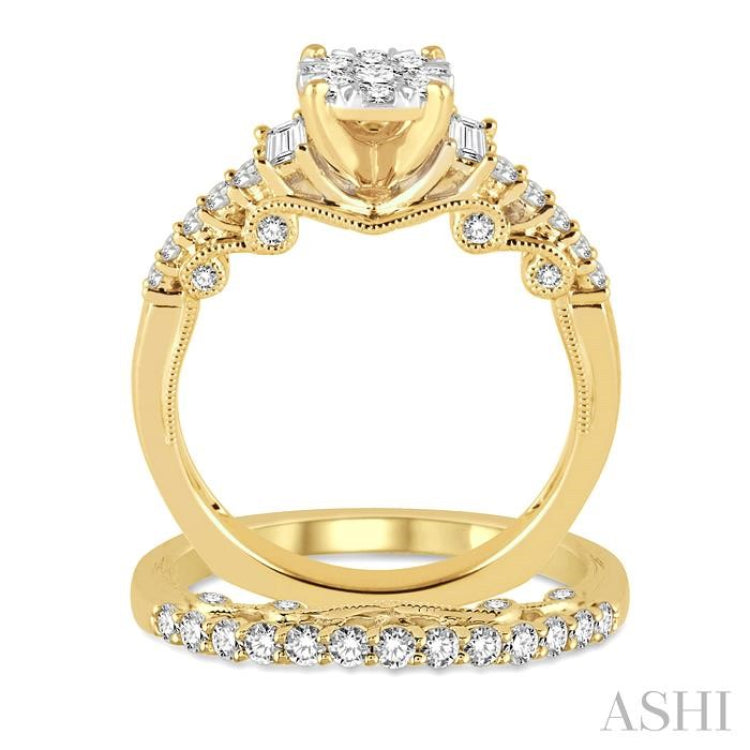 Lovebright Diamond Wedding Set