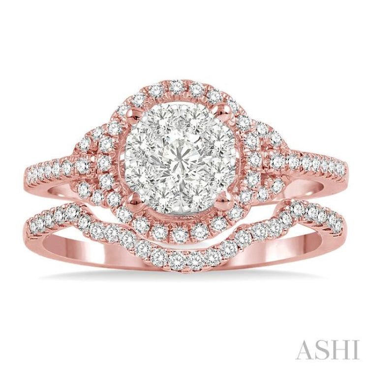 Lovebright Diamond Wedding Set